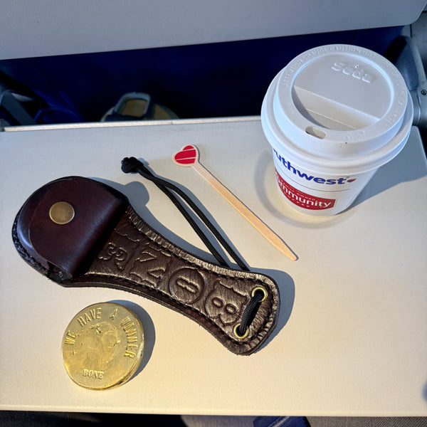 Bonejack Challenge Coin Holder ("winner" coin included)