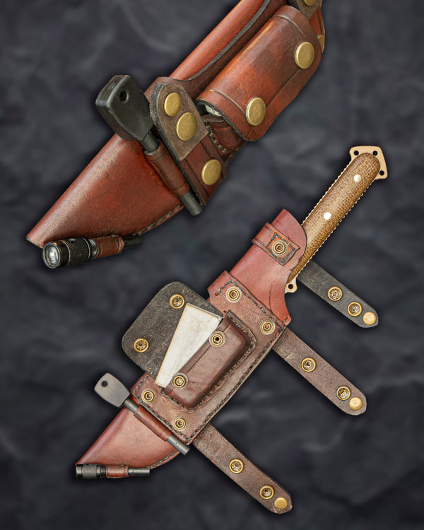 Bushcraft Survival Knife System