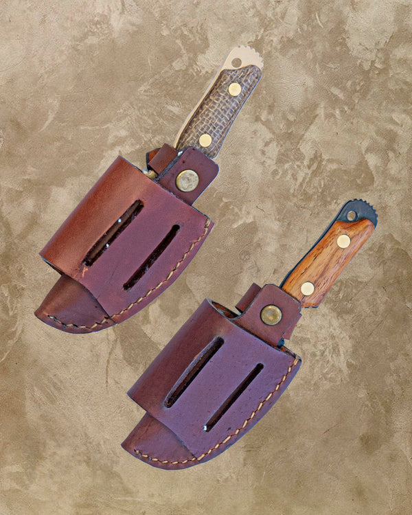 Leather CANK Belt Sheath