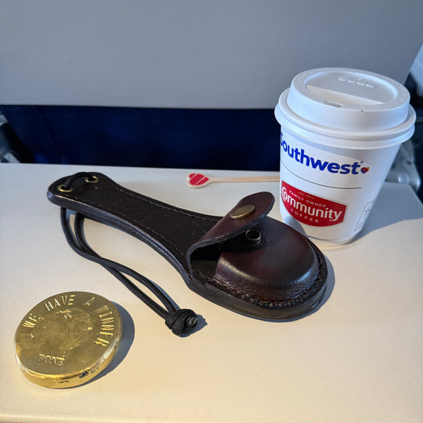 Bonejack Challenge Coin Holder ("winner" coin included)