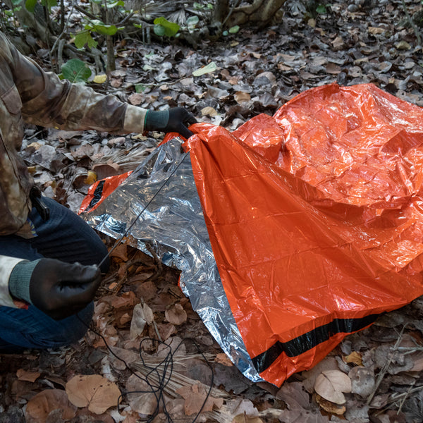 Emergency Survival Mylar Tube Tent