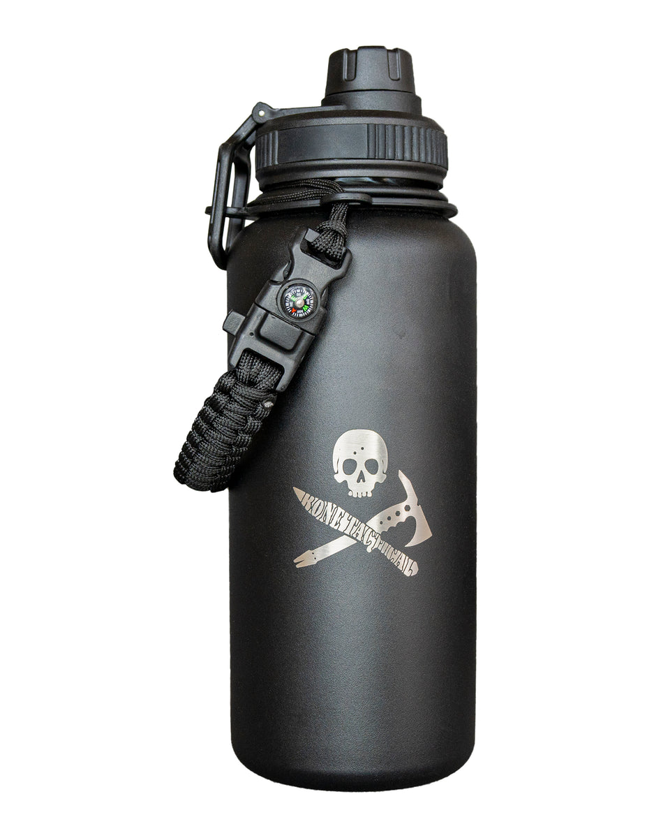 Stainless Steel Insulated Survivor Bottle – Bone Tactical