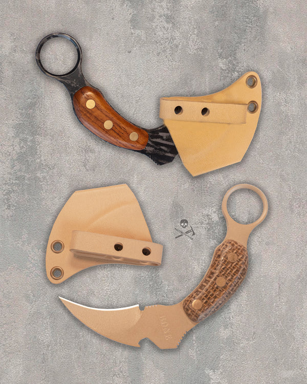 Bone Karambit Knife (various options)