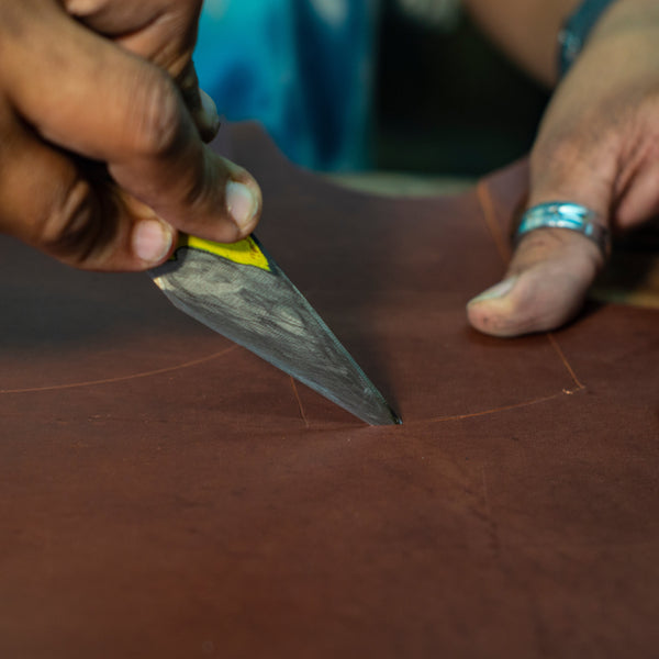 Leather CANK Belt Sheath