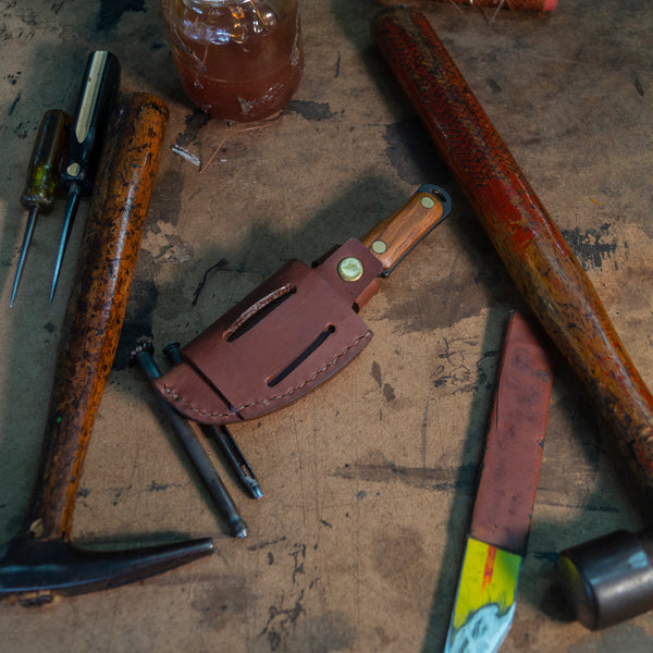 Leather CANK Belt Sheath