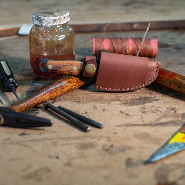 Leather CANK Belt Sheath