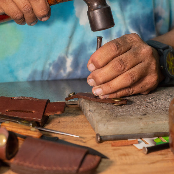 Leather CANK Belt Sheath