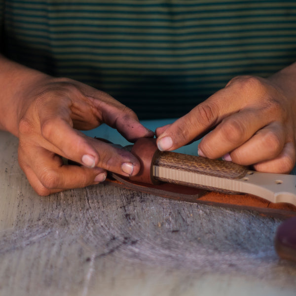 Leather Tomahawk Drop-leg Sheath