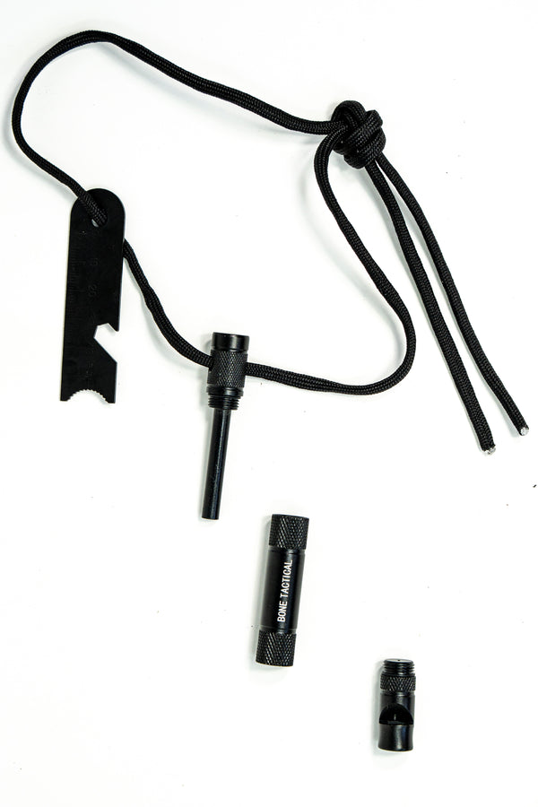 Ferro Rod Fire Starter 5 in 1 Survival Tool