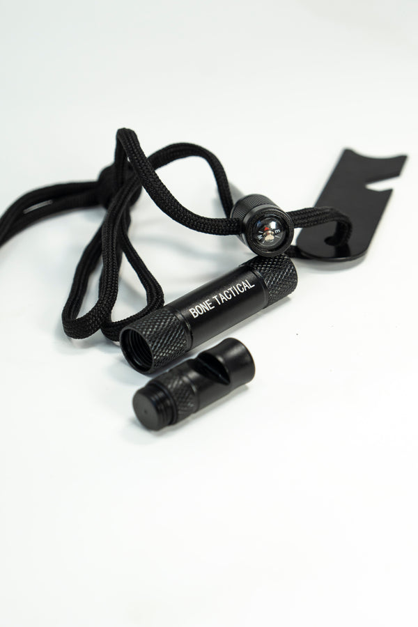 Ferro Rod Fire Starter 5 in 1 Survival Tool