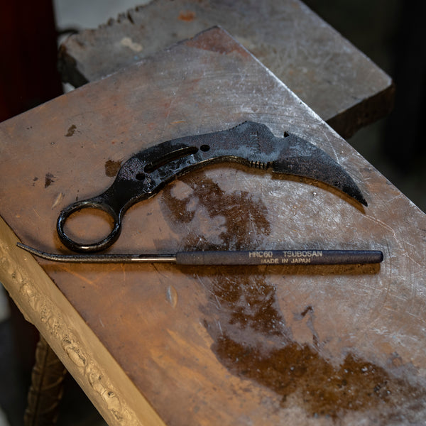 Bone Karambit Knife (various options)