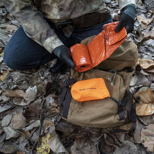 Emergency Survival Mylar Tube Tent - Bone Tactical LLC