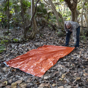 Emergency Survival Mylar Tube Tent - Bone Tactical LLC