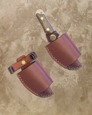 Leather CANK Belt Sheath - Bone Tactical LLC