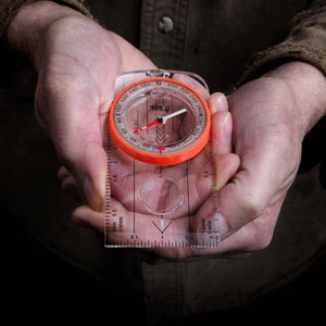 SOL Deluxe Map Compass - Bone Tactical LLC