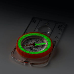 SOL Deluxe Map Compass - Bone Tactical LLC