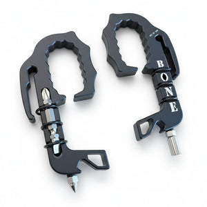 Stainless Steel Bolt - On Accessories (Glass Breaker, Cigar Punch) - Bone Tactical LLC