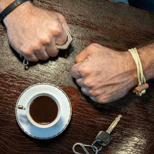 Stonewashed Stainless Steel Bottle Opener w/ Screwdriver - Bone Tactical LLC