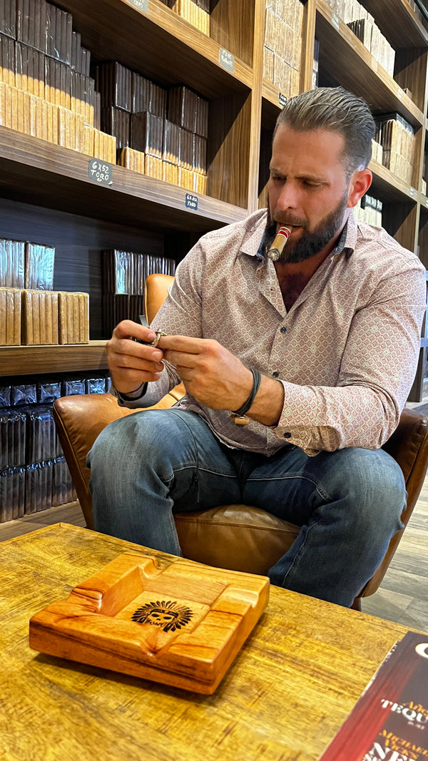 Exotic Hardwood Cigar EDC Tray