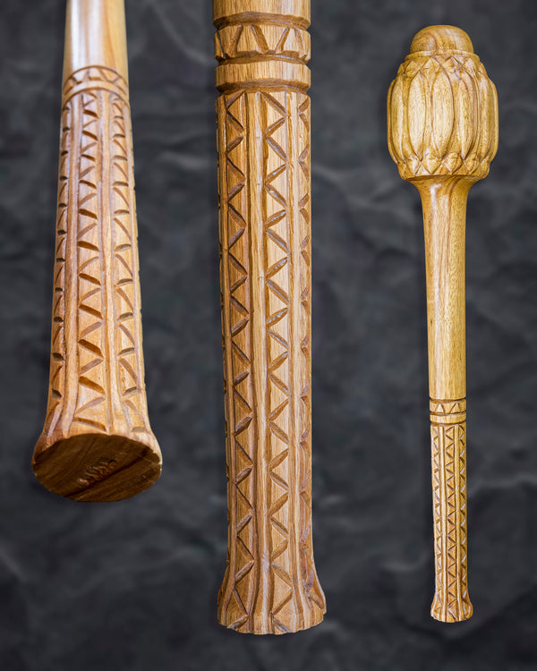 Walking Sticks, Canes, and Exotic Hardwood Art Pieces