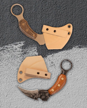 Bone Chakar Knife (various options) - Bone Tactical LLC