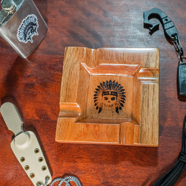 Exotic Hardwood Cigar EDC Tray