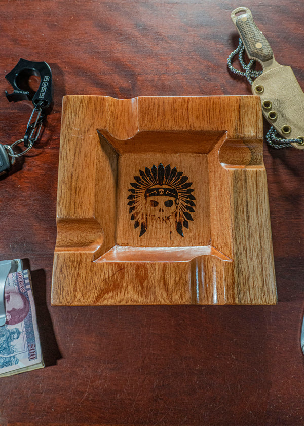 Exotic Hardwood Cigar EDC Tray