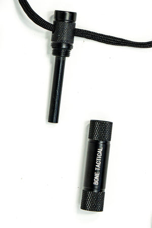 Ferro Rod Fire Starter 5 in 1 Survival Tool - Bone Tactical LLC