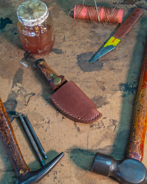 Leather CANK Belt Sheath - Bone Tactical LLC