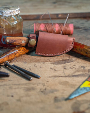 Leather CANK Belt Sheath - Bone Tactical LLC