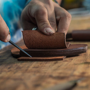Leather Chakar Belt Sheath - Bone Tactical LLC