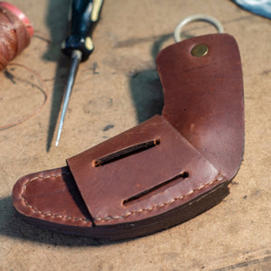 Leather Chakar Belt Sheath - Bone Tactical LLC