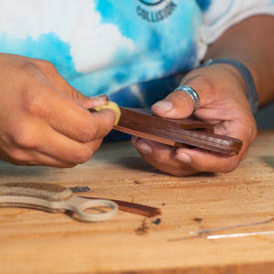 Leather Chakar Belt Sheath - Bone Tactical LLC