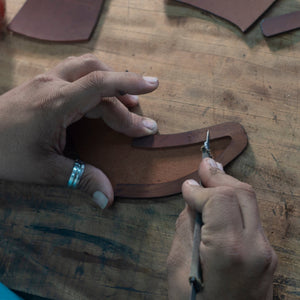 Leather Chakar Belt Sheath - Bone Tactical LLC