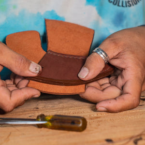 Leather Chakar Belt Sheath - Bone Tactical LLC