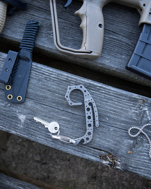 Tambone Breaker (Stonewashed Stainless Steel) - Bone Tactical LLC