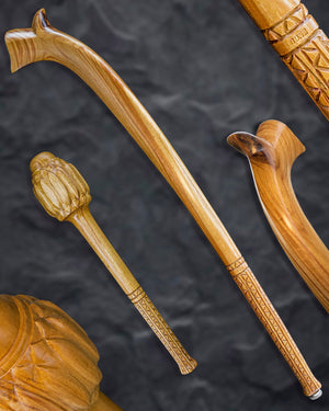 Walking Sticks, Canes, and Exotic Hardwood Art Pieces - Bone Tactical LLC