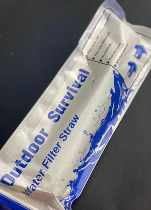 Water Filter Survival Straw - Bone Tactical LLC