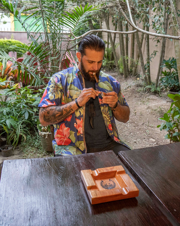 Exotic Hardwood Cigar EDC Tray